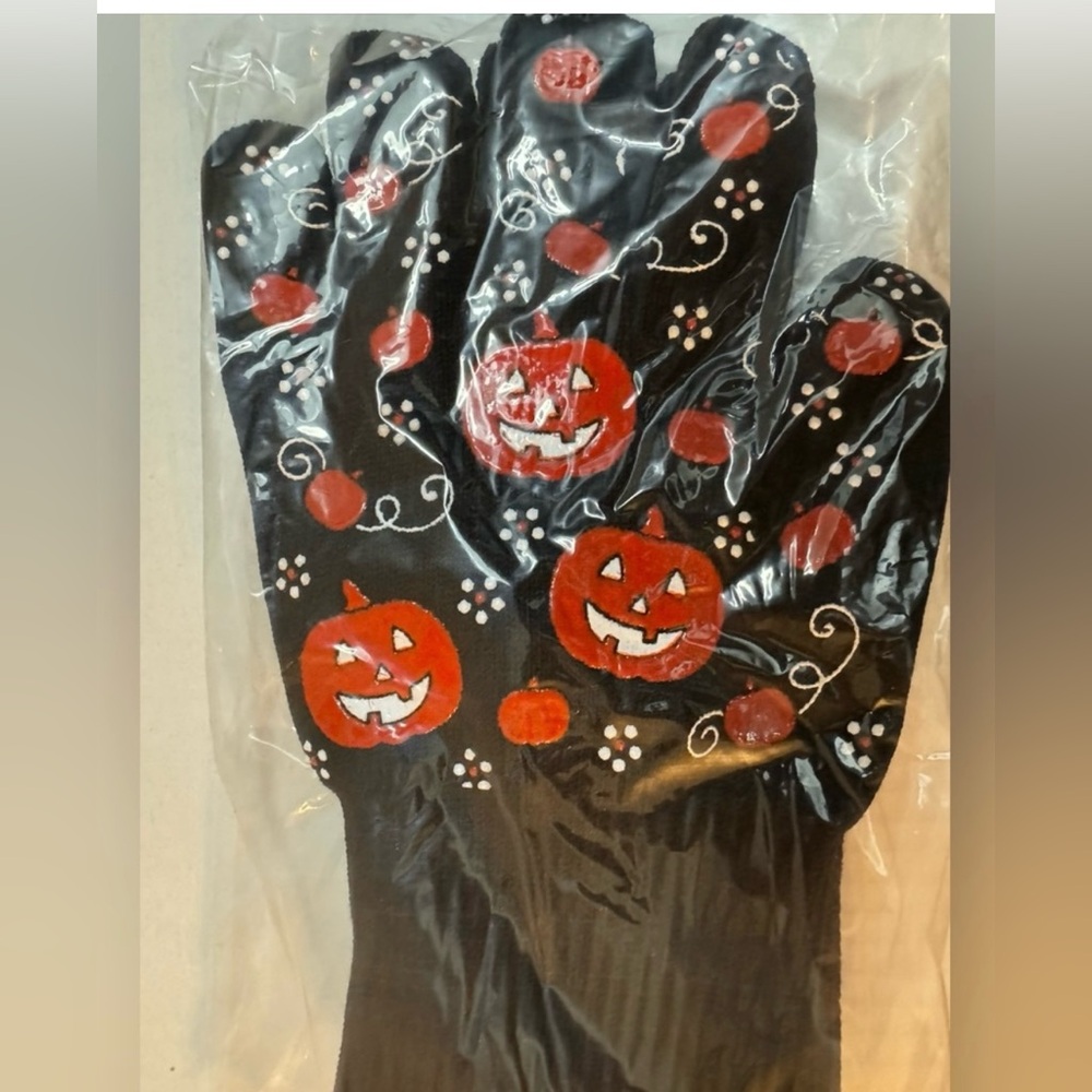 Oven Gloves - Halloween Pattern